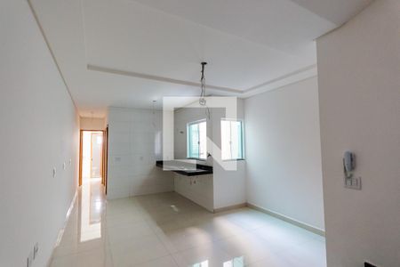 Sala e Cozinha de apartamento à venda com 2 quartos, 108m² em Vila Clarice, Santo André