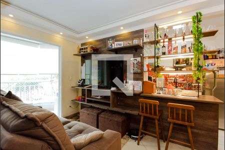 Sala de apartamento à venda com 2 quartos, 52m² em Gopouva, Guarulhos
