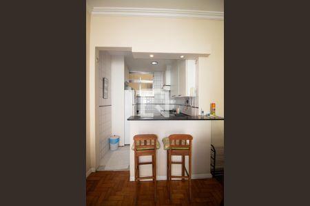 Cozinha americana de apartamento à venda com 1 quarto, 48m² em Copacabana, Rio de Janeiro