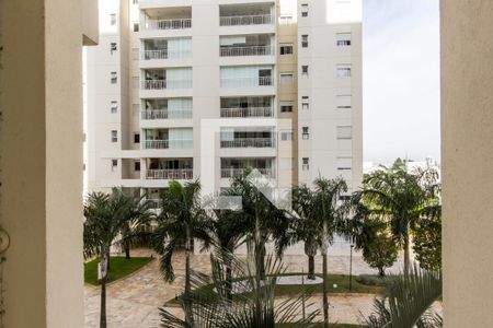 Vista da Sala de apartamento à venda com 3 quartos, 132m² em Tamboré, Santana de Parnaíba