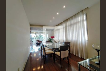 sala de apartamento à venda com 3 quartos, 143m² em Sion, Belo Horizonte