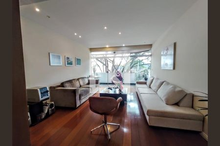 sala de apartamento à venda com 3 quartos, 143m² em Sion, Belo Horizonte