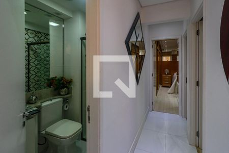 Corredor de apartamento para alugar com 3 quartos, 73m² em Jardim Umuarama, São Paulo