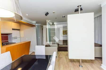 Sala de apartamento à venda com 1 quarto, 70m² em Itaim Bibi, São Paulo