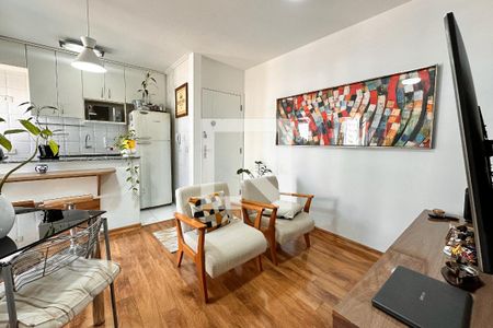 Sala de apartamento à venda com 1 quarto, 35m² em Pompeia, São Paulo