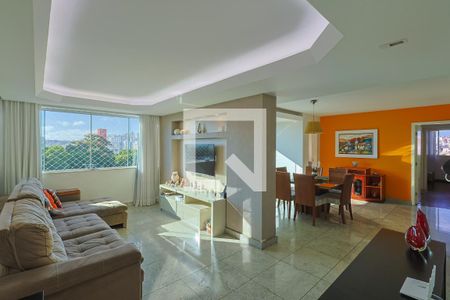 Sala de apartamento à venda com 4 quartos, 140m² em Nova Floresta, Belo Horizonte