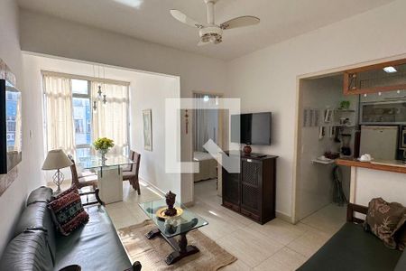 Sala de apartamento para alugar com 1 quarto, 67m² em Copacabana, Rio de Janeiro