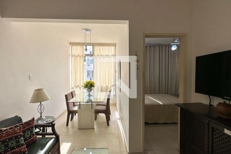 Sala de apartamento para alugar com 1 quarto, 67m² em Copacabana, Rio de Janeiro