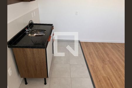Cozinha de apartamento à venda com 2 quartos, 43m² em Barra Funda, São Paulo
