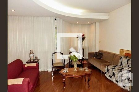 sala de apartamento à venda com 4 quartos, 180m² em Lourdes, Belo Horizonte
