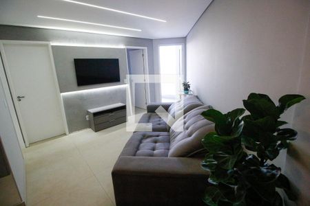 Sala de apartamento à venda com 2 quartos, 60m² em Jardim Monte Alegre, Taboão da Serra