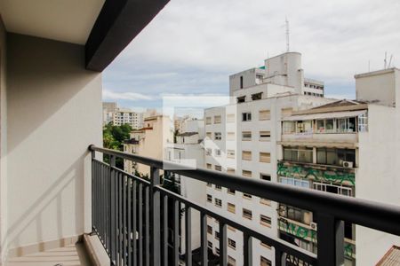 4 Varanda de kitnet/studio para alugar com 1 quarto, 26m² em Vila Buarque, São Paulo