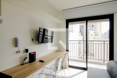 4 Sala de kitnet/studio para alugar com 1 quarto, 26m² em Vila Buarque, São Paulo
