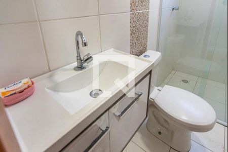 Banheiro  de apartamento à venda com 3 quartos, 120m² em Vila Humaita, Santo André