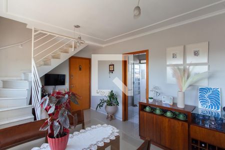 Sala 1 de apartamento à venda com 4 quartos, 158m² em Planalto, Belo Horizonte