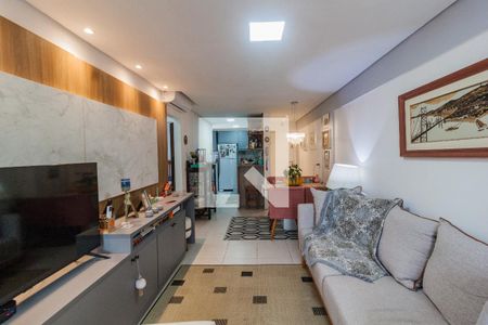 Sala de apartamento para alugar com 2 quartos, 111m² em Barreiros, São José