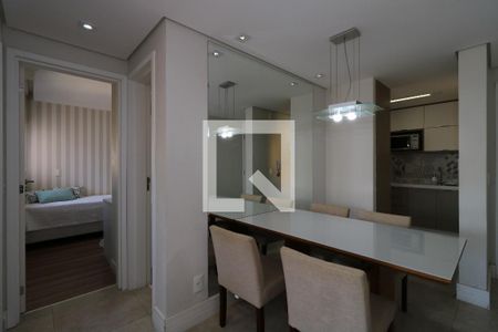 Sala de apartamento à venda com 2 quartos, 51m² em Vila Scarpelli, Santo André