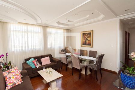 Sala de apartamento para alugar com 3 quartos, 60m² em Amazonas, Contagem