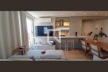 Sala de apartamento à venda com 2 quartos, 137m² em Vila Osasco, Osasco