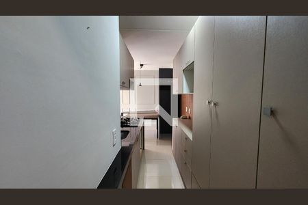 Cozinha e Área de Serviço de apartamento à venda com 2 quartos, 52m² em Morada das Vinhas, Jundiaí