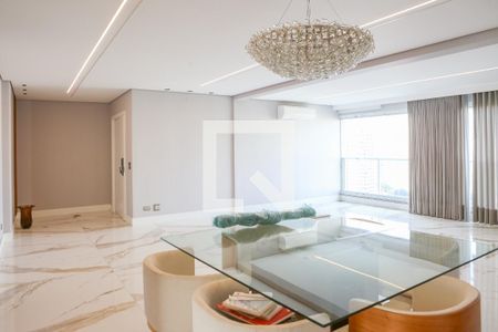 Sala de apartamento à venda com 4 quartos, 221m² em Vila Romana, São Paulo