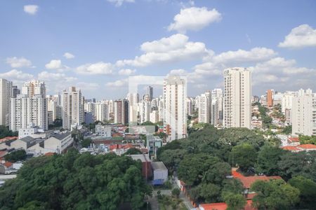 Vista da Sala de apartamento à venda com 4 quartos, 221m² em Vila Romana, São Paulo