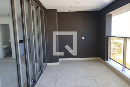 Varanda da Sala de apartamento à venda com 4 quartos, 140m² em Vila Nova Conceição, São Paulo