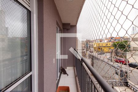 Varanda de apartamento à venda com 1 quarto, 35m² em Vila Tolstoi, São Paulo