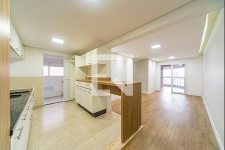 Sala de apartamento à venda com 3 quartos, 91m² em Vila Assunção, Santo André