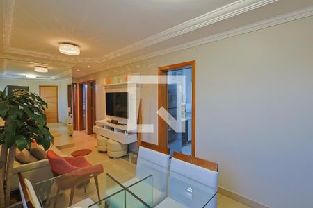 Sala de apartamento à venda com 3 quartos, 70m² em Sagrada Família, Belo Horizonte