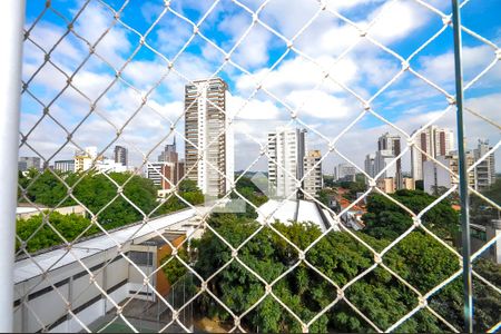 Vista da Sala de apartamento para alugar com 3 quartos, 82m² em Pinheiros, São Paulo