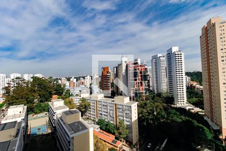 Vista da Varanda de apartamento para alugar com 1 quarto, 43m² em Real Parque, São Paulo