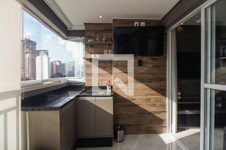 Varanda  de apartamento à venda com 2 quartos, 63m² em Tatuapé, São Paulo