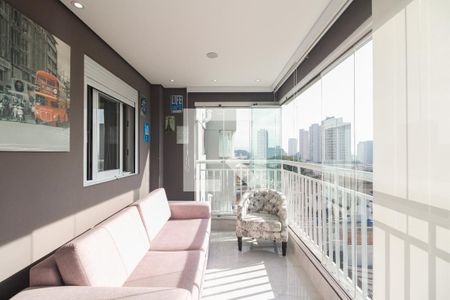 Varanda  de apartamento à venda com 2 quartos, 63m² em Tatuapé, São Paulo