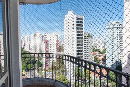 Varanda da sala de apartamento para alugar com 3 quartos, 100m² em Vila Mariana, São Paulo