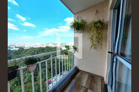 Varanda Sala de apartamento para alugar com 2 quartos, 50m² em Jardim Íris, São Paulo