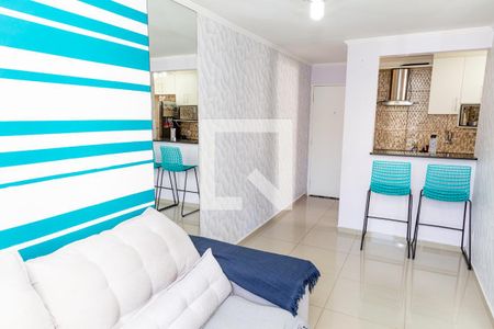 Sala de apartamento para alugar com 2 quartos, 44m² em Jardim Presidente Dutra, Guarulhos
