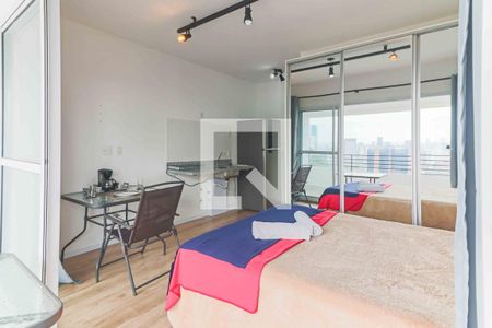 Sala, Quarto e Cozinha de apartamento para alugar com 1 quarto, 25m² em Butantã, São Paulo