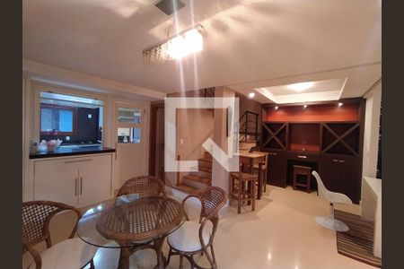 Sala 1 de casa de condomínio para alugar com 3 quartos, 250m² em Marechal Rondon, Canoas