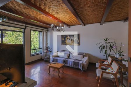 Sala de apartamento à venda com 4 quartos, 150m² em Sion, Belo Horizonte