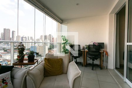 Varanda de apartamento à venda com 2 quartos, 71m² em Vila Gomes Cardim, São Paulo