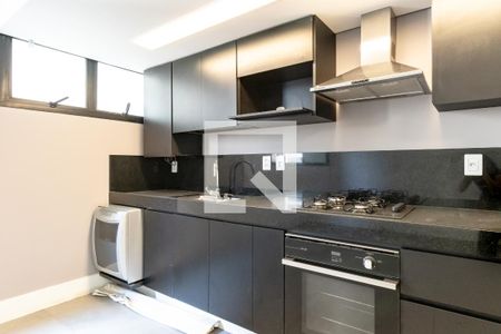 Cozinha de apartamento à venda com 1 quarto, 64m² em Itaim Bibi, São Paulo