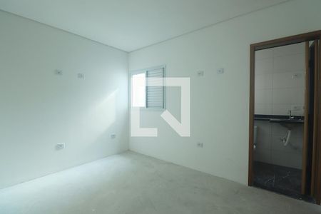 Suíte - Quarto 1 de apartamento à venda com 2 quartos, 110m² em Vila Curuçá, Santo André