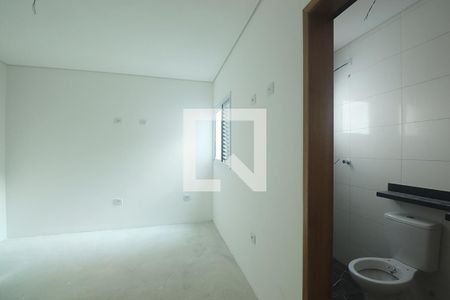 Suíte - Quarto 1 de apartamento à venda com 2 quartos, 110m² em Vila Curuçá, Santo André