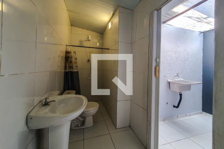 kitnet studio banheiro de casa para alugar com 1 quarto, 22m² em Ipiranga, São Paulo