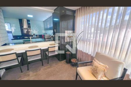 Sala de apartamento à venda com 4 quartos, 147m² em Palmares, Belo Horizonte