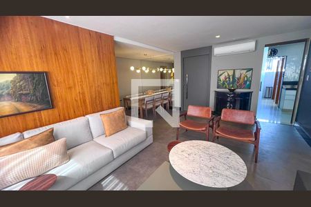 Sala de apartamento à venda com 4 quartos, 147m² em Palmares, Belo Horizonte