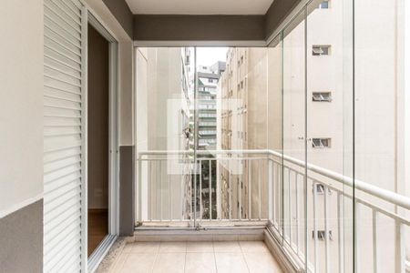 Varanda de apartamento para alugar com 2 quartos, 85m² em Santa Cecilia, São Paulo