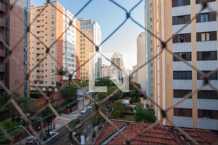 Vista da Sala de apartamento para alugar com 2 quartos, 79m² em Vila Nova Conceição, São Paulo