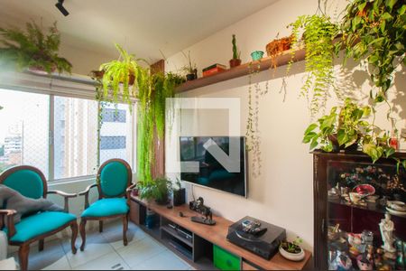 Sala de apartamento para alugar com 2 quartos, 79m² em Vila Nova Conceição, São Paulo